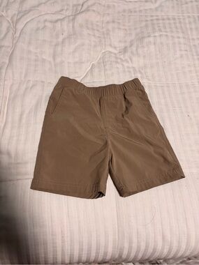 Magellan Outdoors Kids Tan Elastic-Waist Shorts